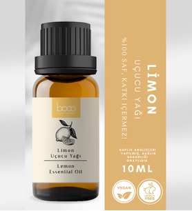 Limon Uçucu Yağı, Saf Ve Doğal, Buhurdanlık, Difüzör, Masaj, Banyo, Spa, Cilt,tırnak Ve Saç 10 Ml