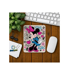 Minnie Mouse Baskılı Oyuncu Mousepad 0205