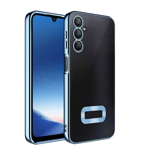 Samsung Galaxy A16 Uyumlu Kılıf Kamera Korumalı Logo Gösteren Zore Omega Kapak