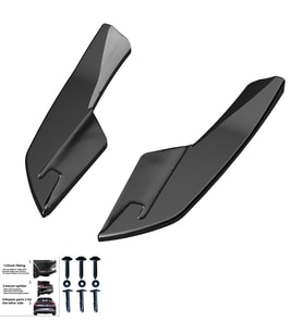 AUDI S3 8V Makyajlı Sedan 2016-2020 Sağ Sol Flap (2 Pcs) (Sadece Şununla Uyumludur / RV21.009) (Siyah)