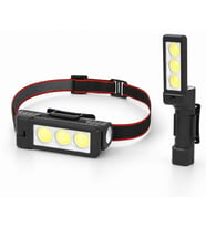 Gold Silver Gs-225 3 Led Usb Şarjlı Çok Fonksiyonlu Kafa Feneri