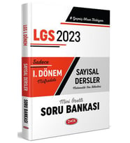 Data Yayınları 8.Sınıf Lgs 1.Dönem Sayısal Soru Bankası