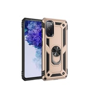 Samsung Galaxy S20 FE Uyumlu Kılıf Zore Vega Kapak (Gold)