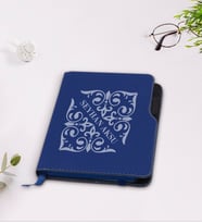 BK Gift Kişiye Özel İsimli Lacivert Termo Deri Defter-10