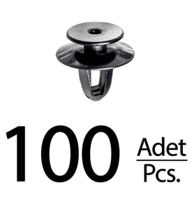 Audi Mitsubishi VW için İç Döşeme Klips - 100 Adet