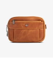 Lock Bag Hakiki Deri Kişiye Özel İsim Baskılı El Çantası
