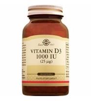 Solgar Vitamin D3 1000 IU 100 Kapsül