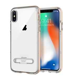 Buff iPhone X ile Uyumlu Air Bumper Kılıf Gold
