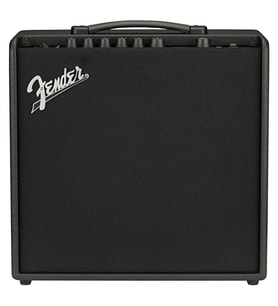 Fender 2311204000 Mustang LT50 Elektro Gitar Amfisi (UK Plug) 50 Watt Güç 12 İnç Hoparlör ve Kayıt İçin USB Arayüzü