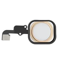 iPhone 6S Home Tuşu Flex GOLD - Lastikli Çerceveli