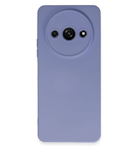 Redmi A3 4G Kılıf Nano içi Kadife Silikon - Lila