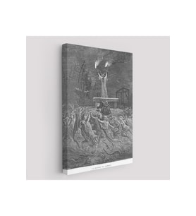 Şabat Dansı Duvar Tablosu Gustave Dore-6174
