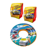 Hot Wheels Lisanslı Deniz Simidi ve Kolluğu ile Yaz Keyfi Çıkar! (Çok Renkli)