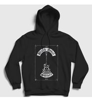 Presmono Unisex Siyah Guitar Black Label Society Kapüşonlu Sweatshirt 17004tt