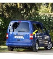 VW Caddy 2004-2010 Sağ Arka Stop Fren Lambası Camı 2K0945096D
