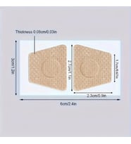 KOLAY UYGULANABİLİR AYAK TIRNAĞI ONARIM YAMASI (10"LU SET)