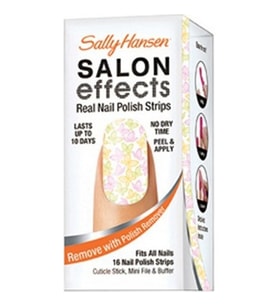 Sally Hansen Salon Effects Gerçek Ojeden Yapılan Desenli Oje Bandı All A Flutter