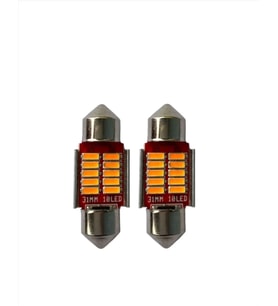 SOFİT 12 LED 31MM TURUNCU