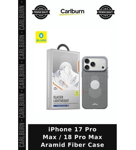 iPhone 17 Pro Max / 18 Pro Max Aramid Fiber Case Aksesuar Koruyucu Arka Kapak