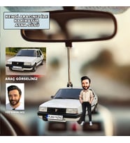 Kendi Aracınızla Kişiye Özel Karikatür Ayna Süsü, Tofaşk