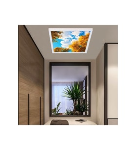 60watt-60x60 -led Salon Avize- Sonbahar Yeni Tasarım Aydınlatma- Tavana Yapışık-kolay Montaj Avize