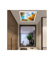 60watt-60x60 -led Salon Avize- Sonbahar Yeni Tasarım Aydınlatma- Tavana Yapışık-kolay Montaj Avize