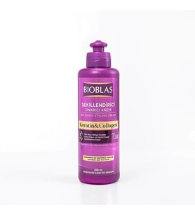 Bioblas Keratin Kolajen Sıvı Saç Kremi 200 Ml - Onarıcı, Dolgunlaştırıcı, Kolay Tarama