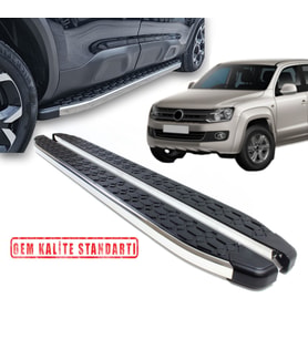 AMAROK 2010 2011 2012 2013 2014 2015 2016 2017 2018 2019 2020 ARACA ÖZEL BLACKLİNE YAN BASAMAK