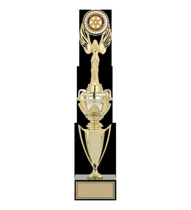 ODAK KUPA - Figürlü Kupalar - Melek Figürlü Kupalar FG-044 C - 42 cm