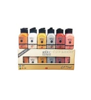 Akrilik Boya 6x75 ml Metalik Renkler-