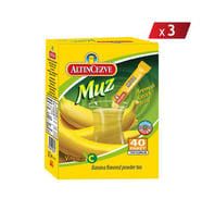 Altıncezve Muz Aromalı Tek İçimlik İçecek Tozu 40 x 1.5 gr - 3LÜ PAKET