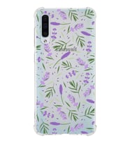 PrintiFy Samsung Galaxy A30S Uyumlu Water Color 3 Baskılı Şeffaf Köşe Korumalı Antişok Kılıf