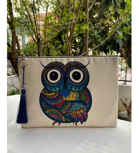 Baykuş Clutch Çanta