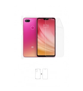 Xiaomi Mi 8 Lite Full Body Ekran Koruyucu Ön Arka Yan Darbe Emici Poliüretan Film