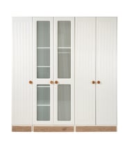 KAYRA MDF 5 KAPILI DOLAP (Bej)