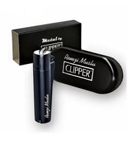İsme Özel Clipper Çakmak Siyah