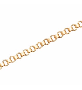 Diamond Line-Gülaylar Sarı Altın 14 Ayar Trend Bileklik