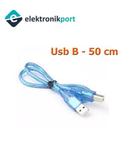 Yazıcı Kablosu 50 cm - Arduino Uyumlu USB B Erkek USB Erkek