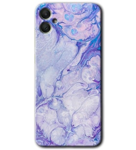 Galaxy A05 Kılıf HD Desen Baskılı Kılıf - Spots Lilac