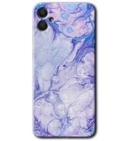 Galaxy A05 Kılıf HD Desen Baskılı Kılıf - Spots Lilac