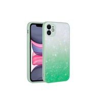 Apple iPhone 11 Uyumlu Kılıf Renk Geçişli Mermer Desenli Sert Silikon Zore Granit Kapak (Model 5)