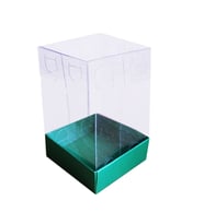 Asetat Kutu Altı Karton 5X5X8 CM (50 Adet)  Yeşil