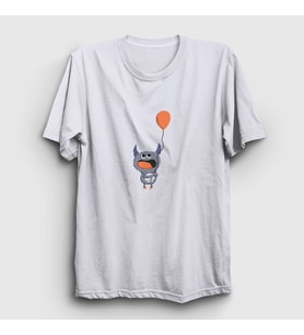 Presmono Unisex Beyaz Little Monster T-Shirt 290360tt