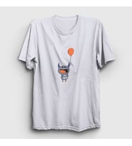 Presmono Unisex Beyaz Little Monster T-Shirt 290360tt