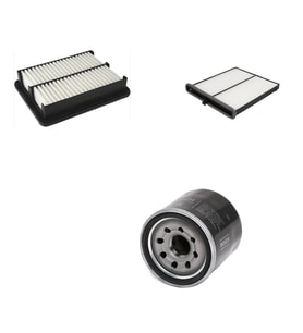 Bosch Filtre Bakım Seti Mazda 3 1.5 Benzin 2014+ 120 Beygir Hava + Yağ f. + Polen Filtre Filtron