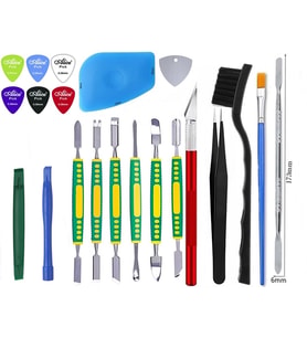 Çok Amaçlı Bilgisayar Tv Notebook Laptop Tablet Telefon Yardımcı Sökme Açma Aparatı Metal Plastik Çok Parçalı Onarım Aletleri Kiti ST37