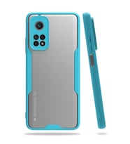 Xiaomi Mi 10t Pro Kılıf Platin Silikon - Mavi