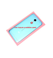Tkgz Xiaomi Redmi 5 Plus Kasa Arka Pil Batarya Kapağı (YAN TUŞLAR) MAVİ