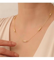 925 Ayar Gümüş Burgulu Silindir Detaylı Zincir (Gold)