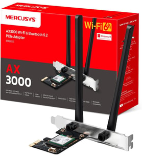 MA80XE, AX3000 Wi-Fi 6 Bluetooth 5.3 PCIe Adaptör